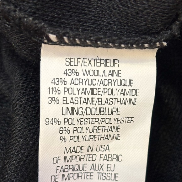 Theory Tajello Delfina Houndstooth Turtleneck Sweater Dress, Wool blend size S - Picture 4 of 5